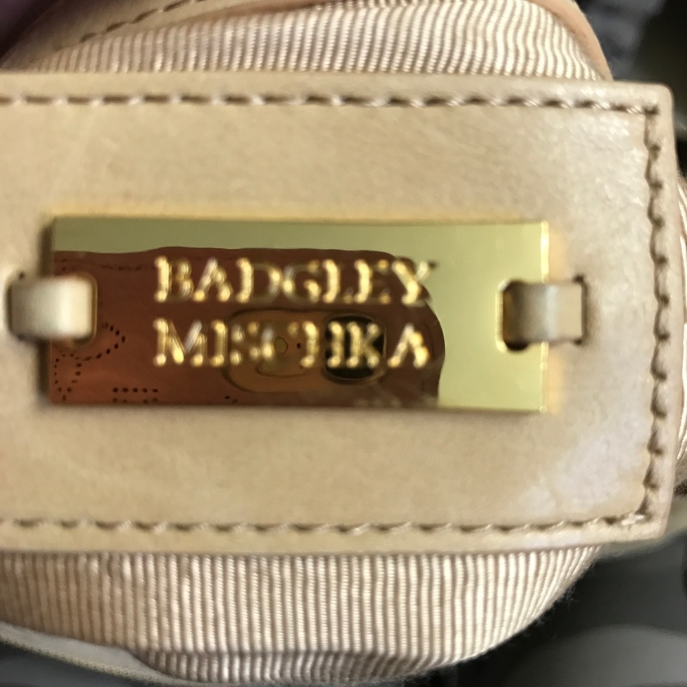 Badgley Mischka leather shoulder bag - Picture 6 of 7